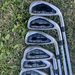 Bombtech Golf Iron Set 4-9, Steel Shafts, FLEX UNKNOWN, RH, READ DESCRIPTION