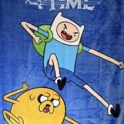 Adventure Time Plush Blanket