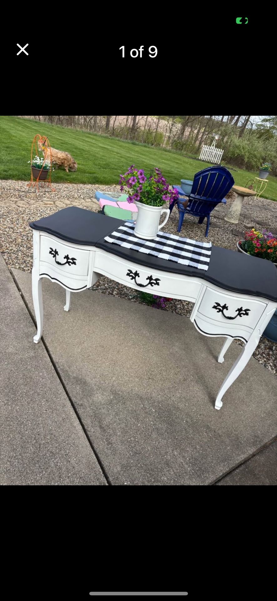 Repurposed French Provincial Vanity