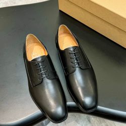 Christian Louboutin Men’s Leather Shoes With Box 2026 New 