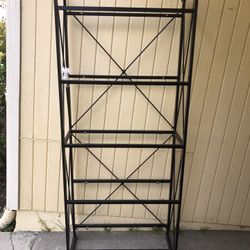 Black Metal Shelf