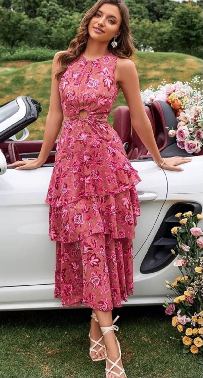 Women's Pink Dress Size M