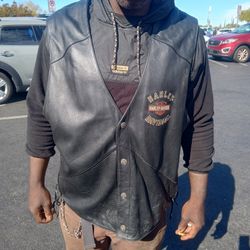 Genuine Harley-Davidson 100% Leather Vest