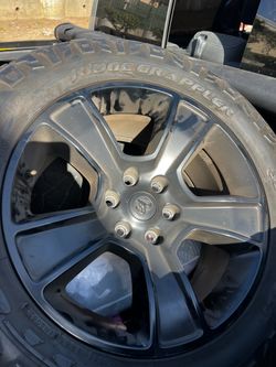 Tires and wheels
