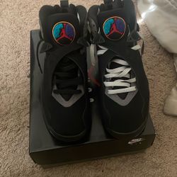 Aqua 8 SZ9.5 Worn Once , Comes W/ OG shoestrings