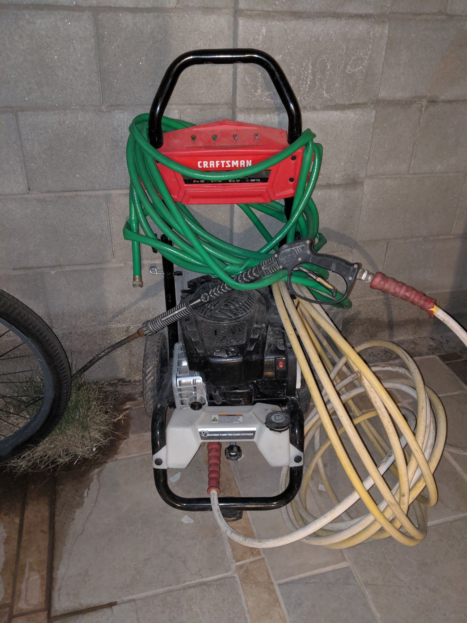 Craftsman pressure washer