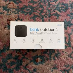 New Blink Outdoor 4 Wireless Smart Security Camera  