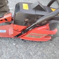 Jonsered 670 Chainsaw, Collectors Saw 