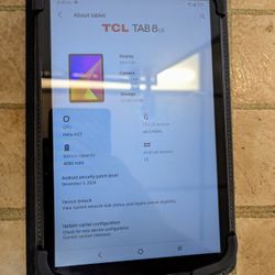 Tcl Tablet With Case