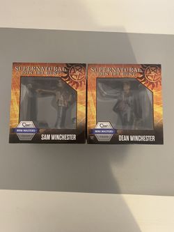 Supernatural Join The Hunt Dean and Sam Winchester Mini Masters Figure QMX New in Box