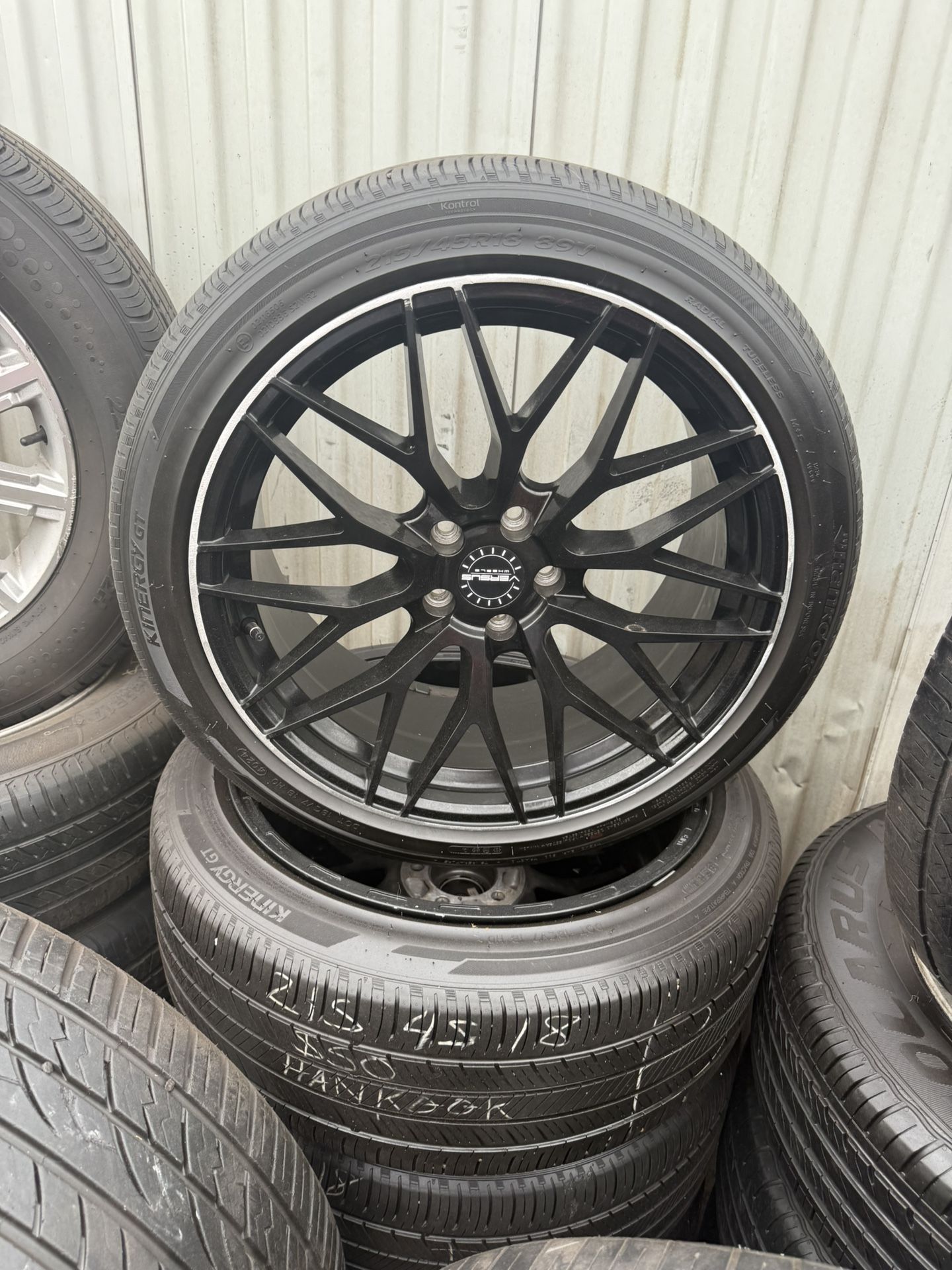 215/45r18 Hankook Tires And Rims