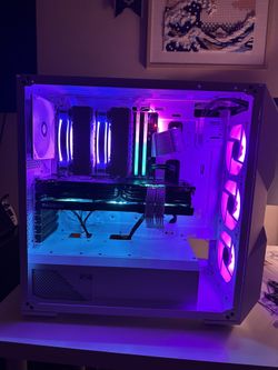 All White Gaming PC