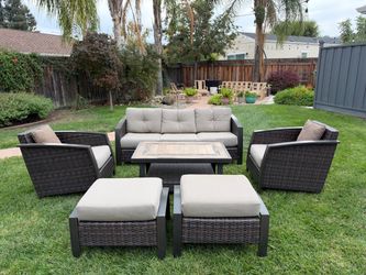 Costco large outdoor patio conversation set