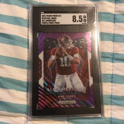 Sports Card Mac Jones