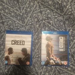 Creed And Creed 2 Blu Ray Region Free 2 Pack