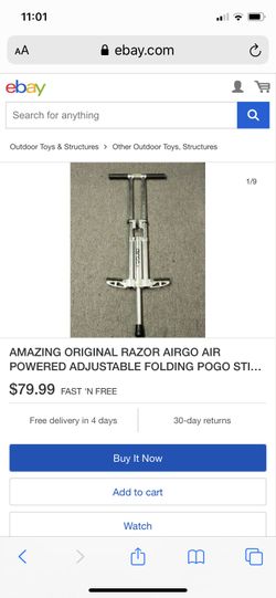I pressured razor pogo sticks
