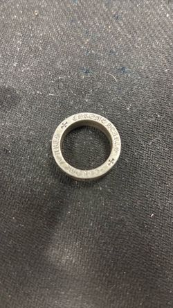 Authentic Chrome Hearts Ring - Silver Punk Mini 2003 Thin Version US 8