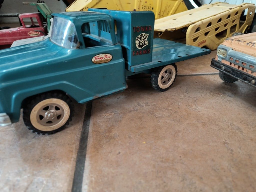 Tonka Trucks.