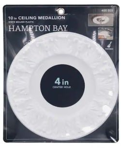 Hampton Bay
10 in. White Victorian Ceiling Medallion