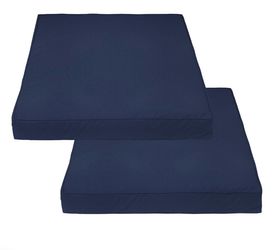 Covers & All Square Outdoor Cushion Covers for Patio Furniture Sets, Water, Tear & UV Resistant Polyester Cushion Slipcover with Zippers
