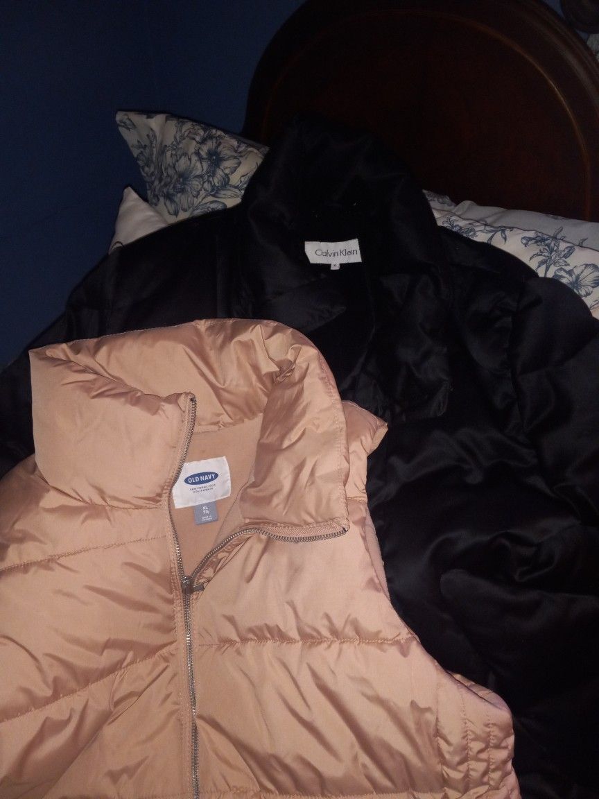 Womens Jacket And Vest Sz Xlrg.