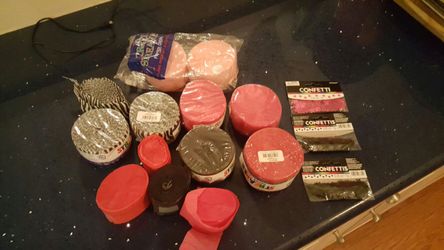 Streamers and confetti packs take all 4.00 !