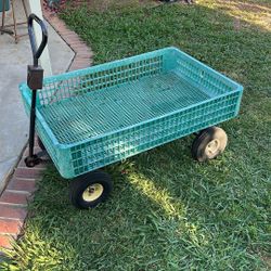 Green Utility Wagon. 
