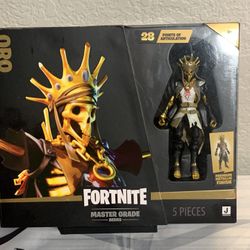 Jazwares Fortnite Master Class Oro 4” Figure