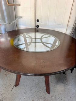 Tall Round dining table no chairs
