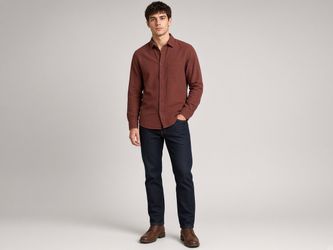 California Clothing Co. Men's Button-Up Long Sleeve Shirt