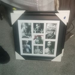 2pac Picture Black And White