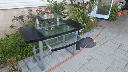 Modern Glass Top Table