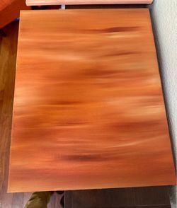 Abstract oil painting 16x20