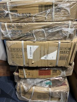 Balancefrom Olympic Weight Plate Set, Color Coded, 260 Lbs Set