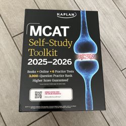 Kaplan MCAT Self study Tool Kit 2025-2026