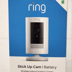 Ring Stick Up Indoor/Outdoor Wireless 1080p Security Camera