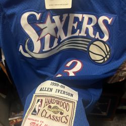 Allen Iverson Jersey Men’s Large