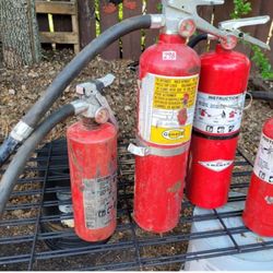 Certified fire extinguishers 