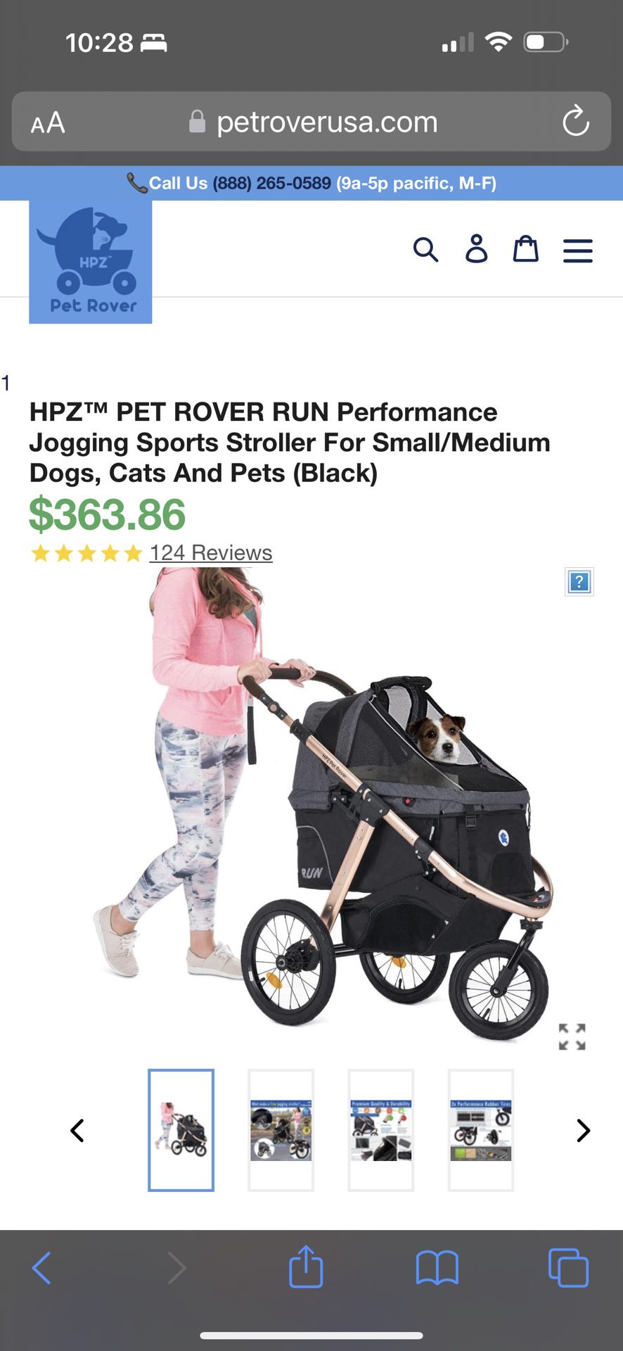 Pet Rover-dog Stroller 