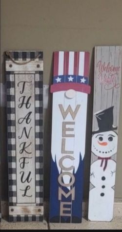 Front Door Entrance Signs