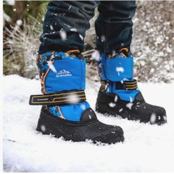 Aleader Kid’s Insulated Waterproof Winter Boots, size 5 big kid