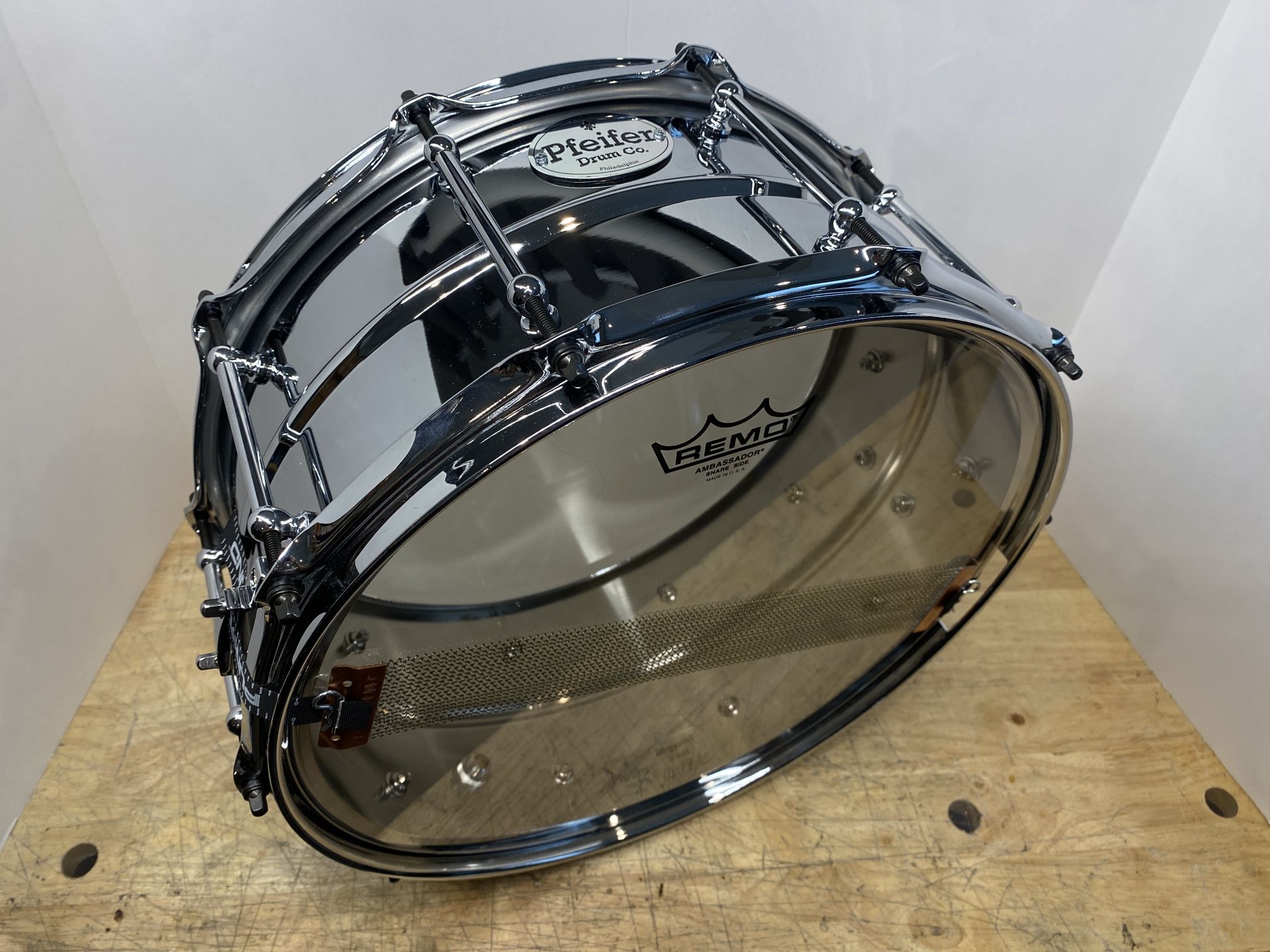 Pfeifer Drum Co. Steel Snare Drum
