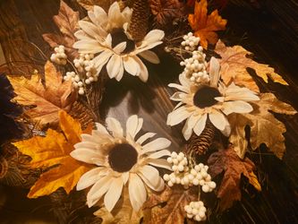 Fall Harvest Decorative Wreath