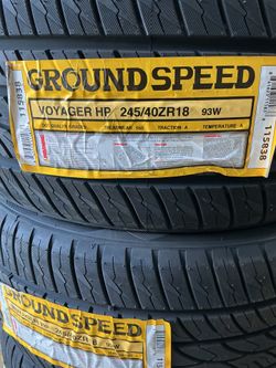 245 40 18 Groundspeed Voyager GT