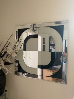 Vintage mirror, beautiful art