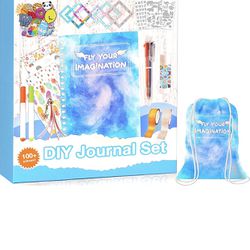 DIY Journal Set for Girls Ages 8-12 and up, Trendy Teen Girl Gift