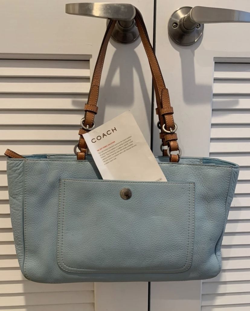 Coach Chelsea Pebbled Leather Bag