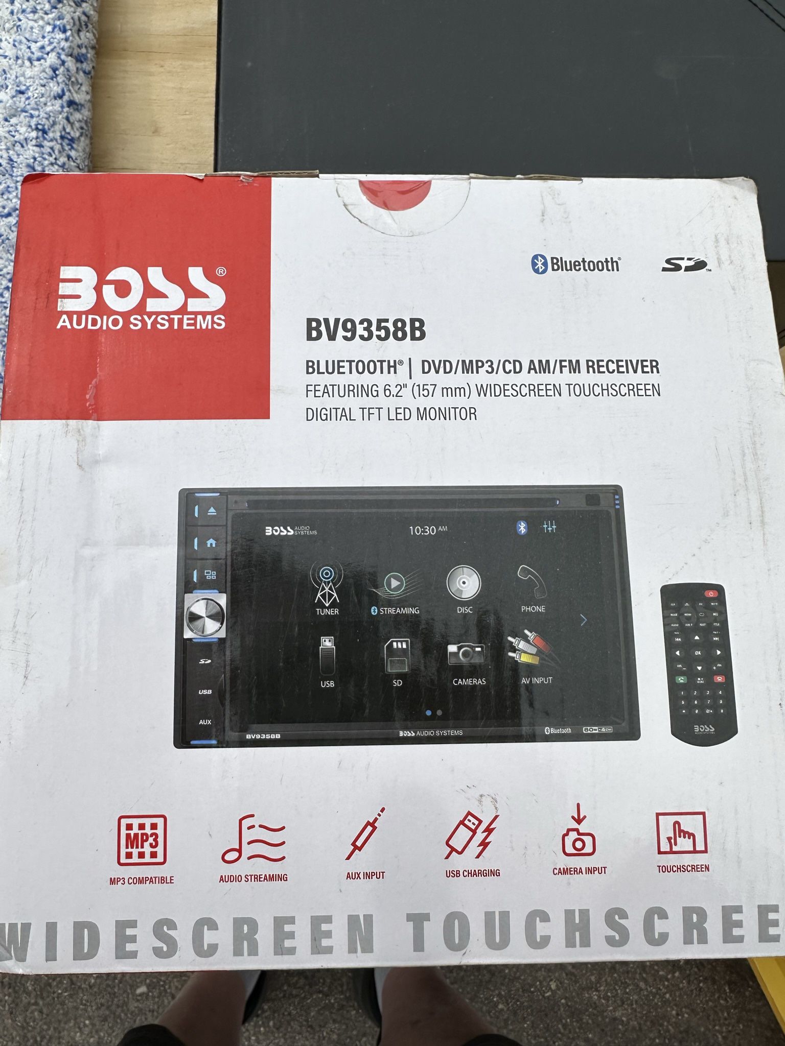 Boss Stereo System With Back Up Camera Hook Up