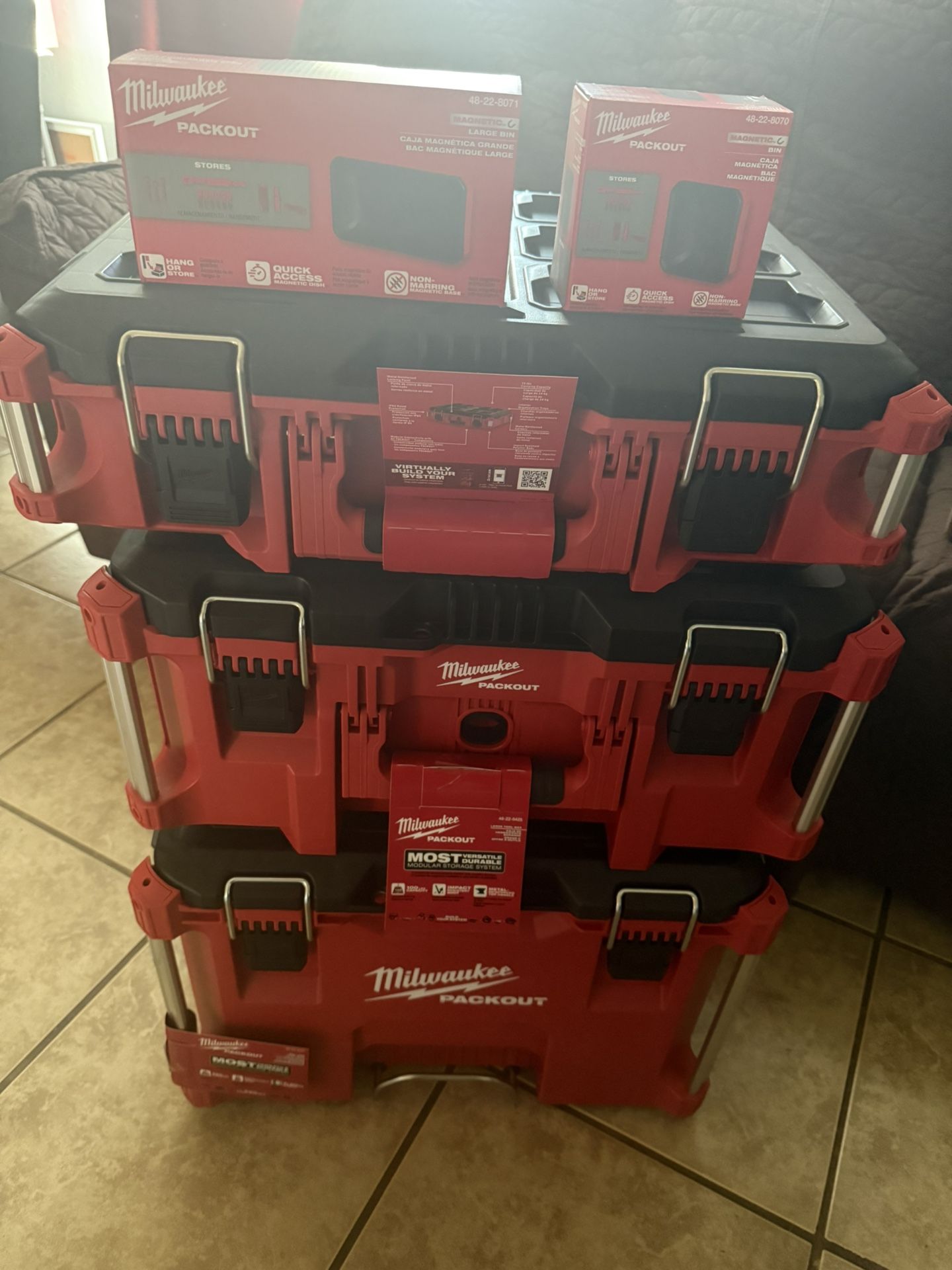 Milwaukee Pack Out Set
