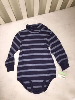 Carters long sleeve turtle neck onesie (18 months)